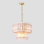 getfit classical round glass chandelier