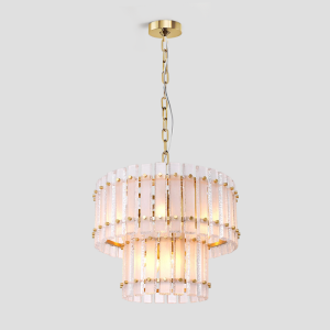 Home getfit classical round glass chandelier