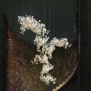 Home ginkgo combination chandelier