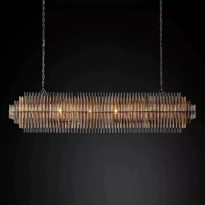 serein rectangular chandelier 54" serein rectangular chandelier 54"