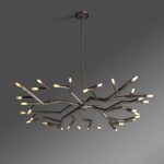 sillage circular chandelier