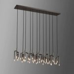 sillage linear chandelier