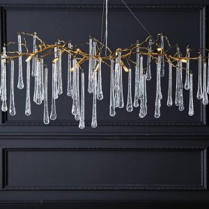 teardrop 14 light chandelier