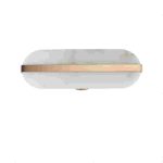 studio m alabaster wall sconce